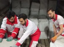 ارسال هزار و ۴۸۰ بسته غذایی از گیلان به مناطق زلزله زده خوی