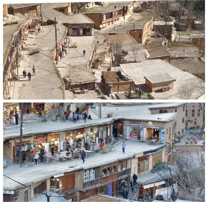آزادسازی فضای عمومی بازار شهرداری ماسوله